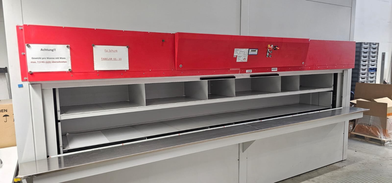 Intertex umlaufregal paternoster typ 75-2