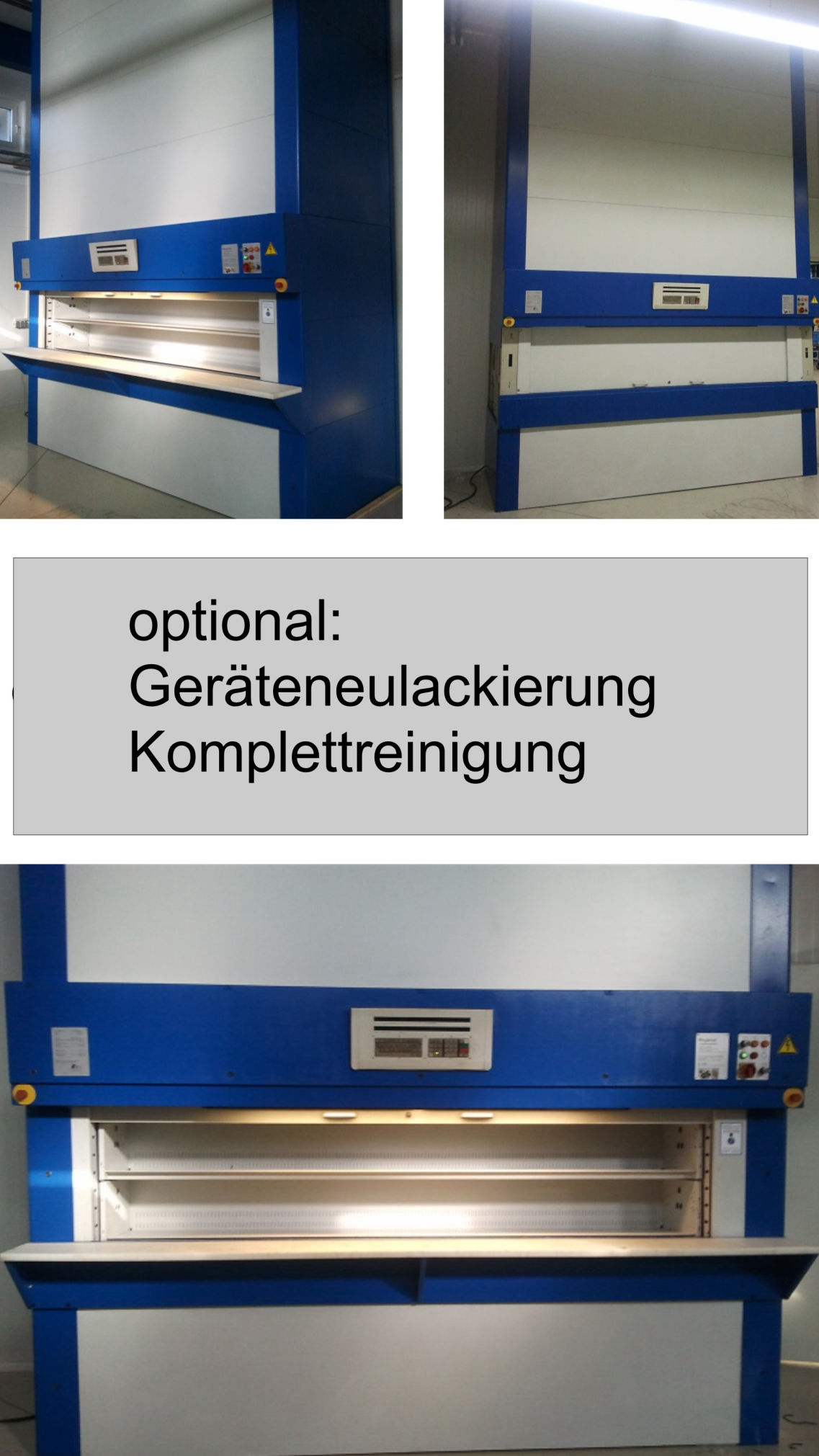 megamat-paternoster-umlaufregal-typ 2055-457-18 Neulackierung